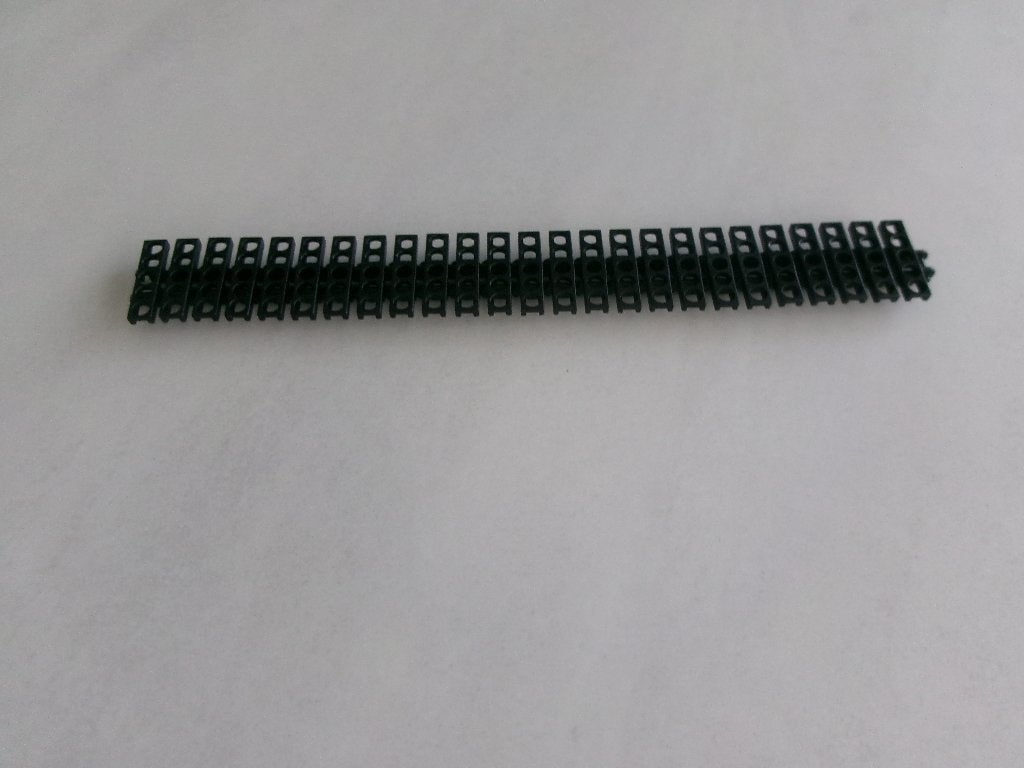25 connexions Lego Track noires, Enlèvement ou Envoi, Lego, Utilisé, Technic