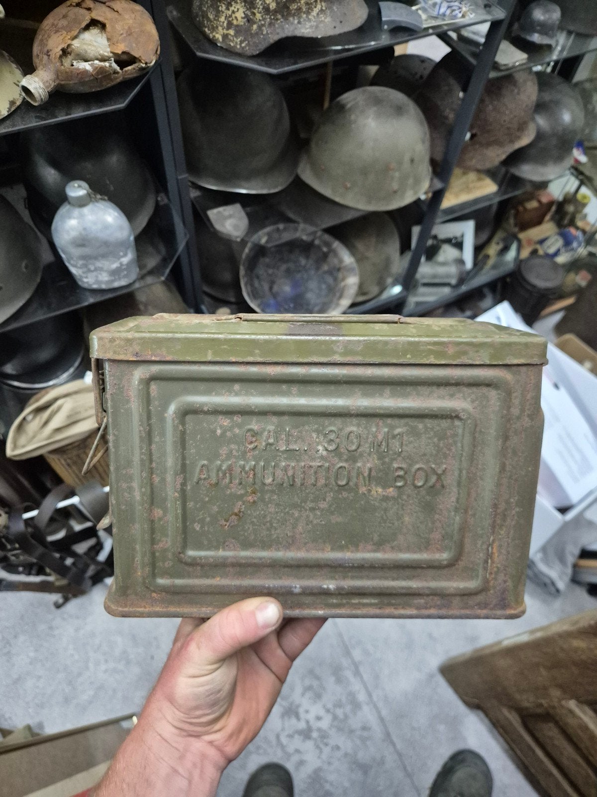 Boite à munition US .30, Enlèvement ou Envoi
