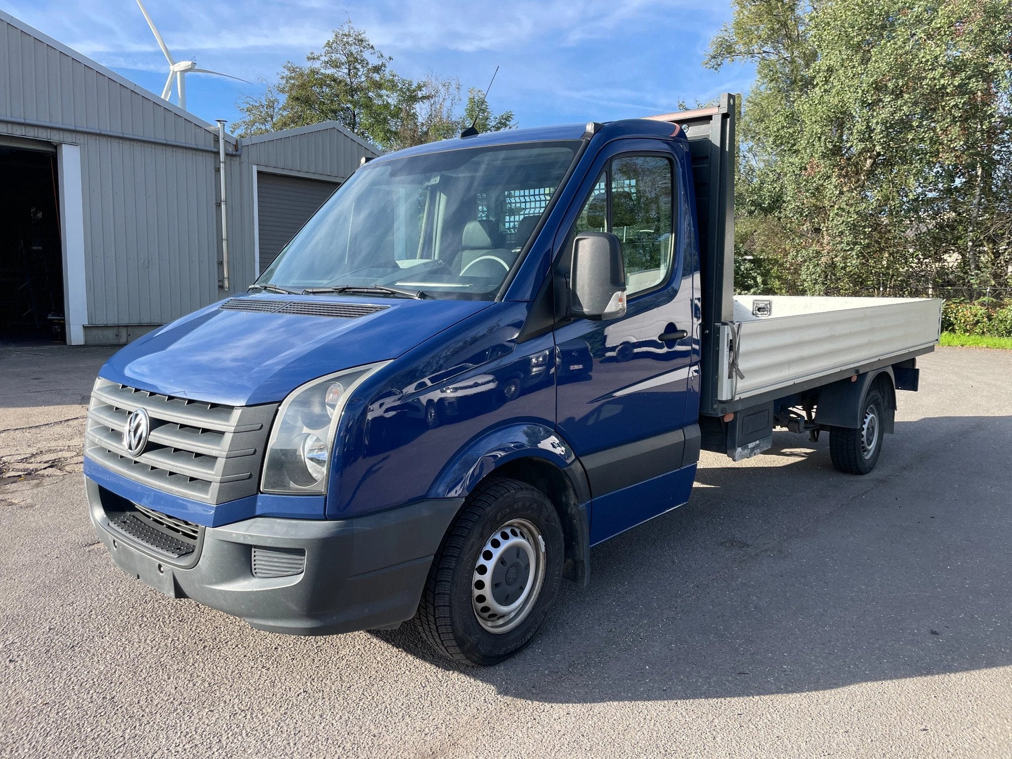 Volkswagen Crafter Open laadbak 160 PK, Autos, Euro 5, Achat, Entreprise, 120 kW