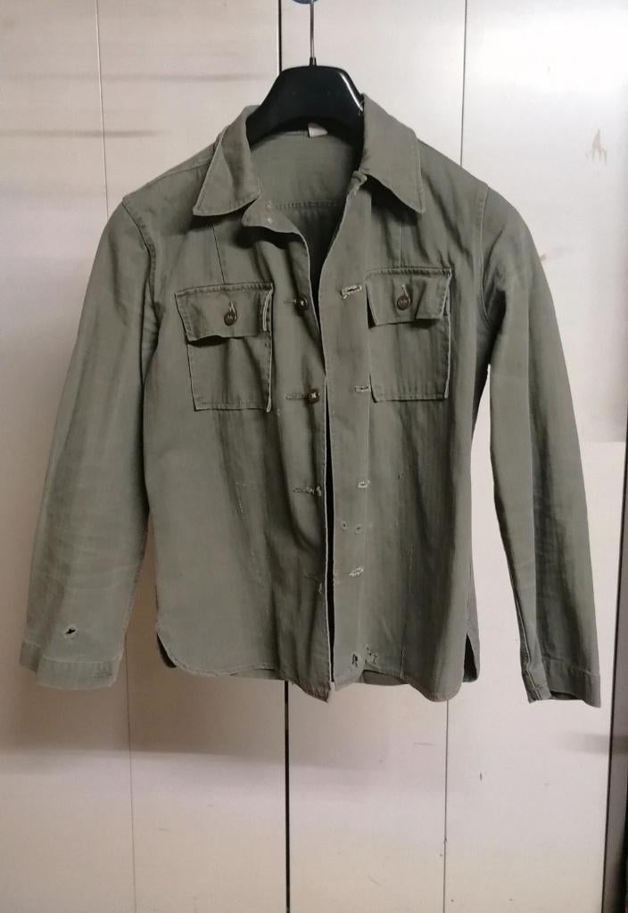 Militaire jas Wac nurse US army American WW2 M42, Verzamelen, Verzenden, Overige soorten, Kleding of Schoenen