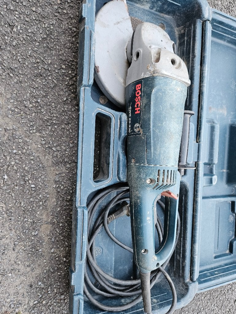 Bosch Slijpschijf 230mm, Doe-het-zelf en Bouw, Gereedschap | Slijpmachines, Ophalen, Gebruikt, 1000 watt of meer, Haakse handslijpmachine