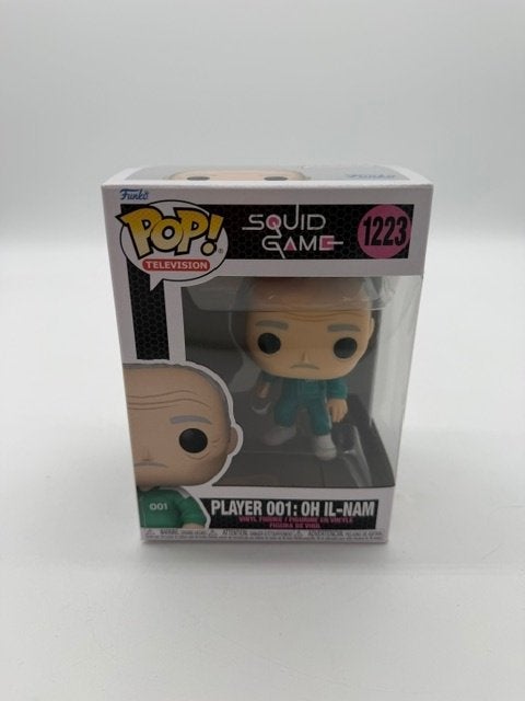 Funko Pop! Player 001: Oh Il-Nam Squid Game - 1223, Enlèvement ou Envoi