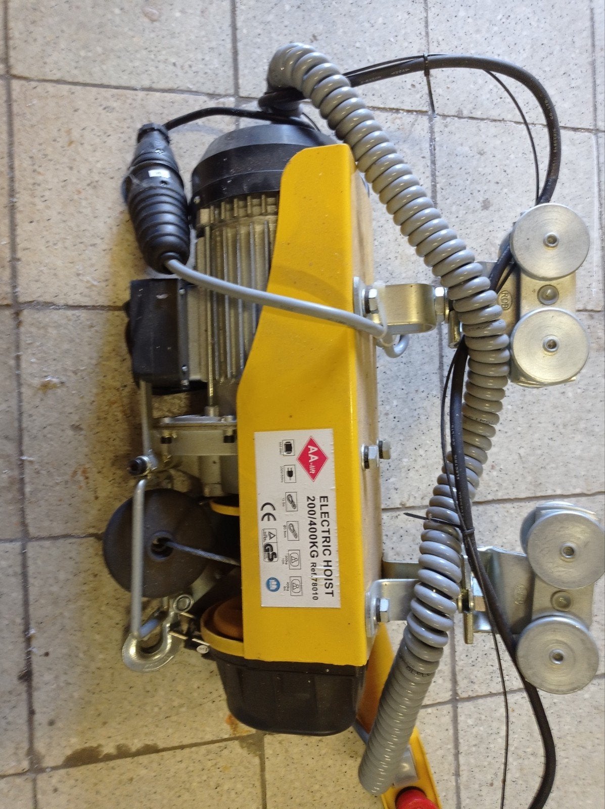 treuil, Bricolage & Construction, Enlèvement