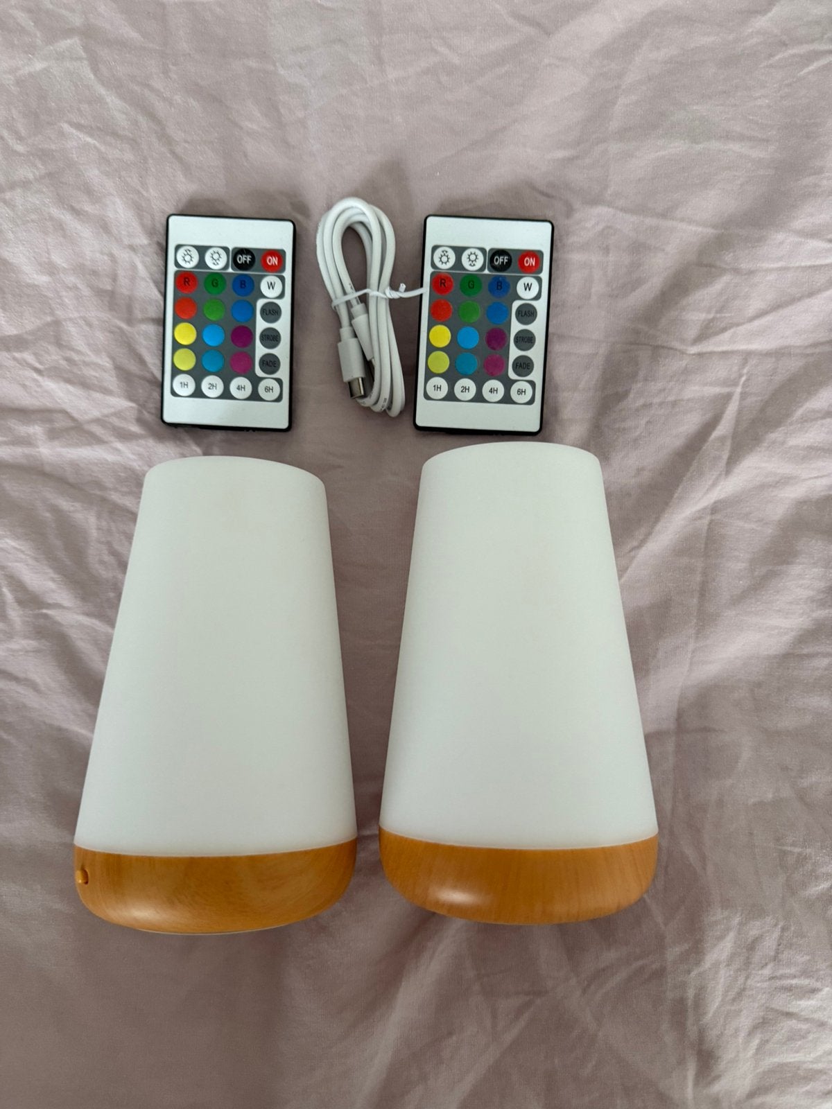 Nachtlamp - 2 stuks, Ophalen of Verzenden, Nachtlamp