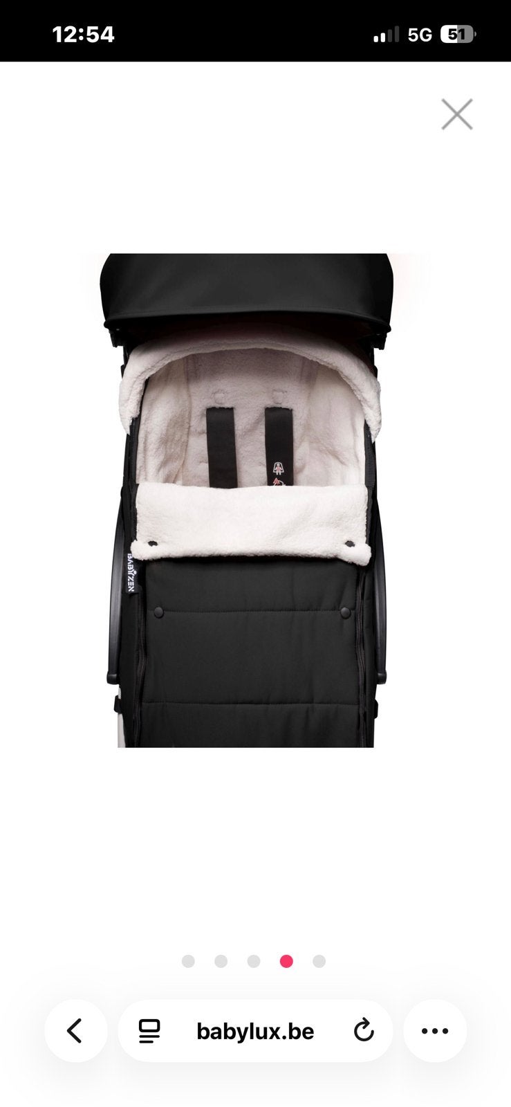 Yoyo voetenzak, Ophalen, Zo goed als nieuw, Kinderwagen of Buggy