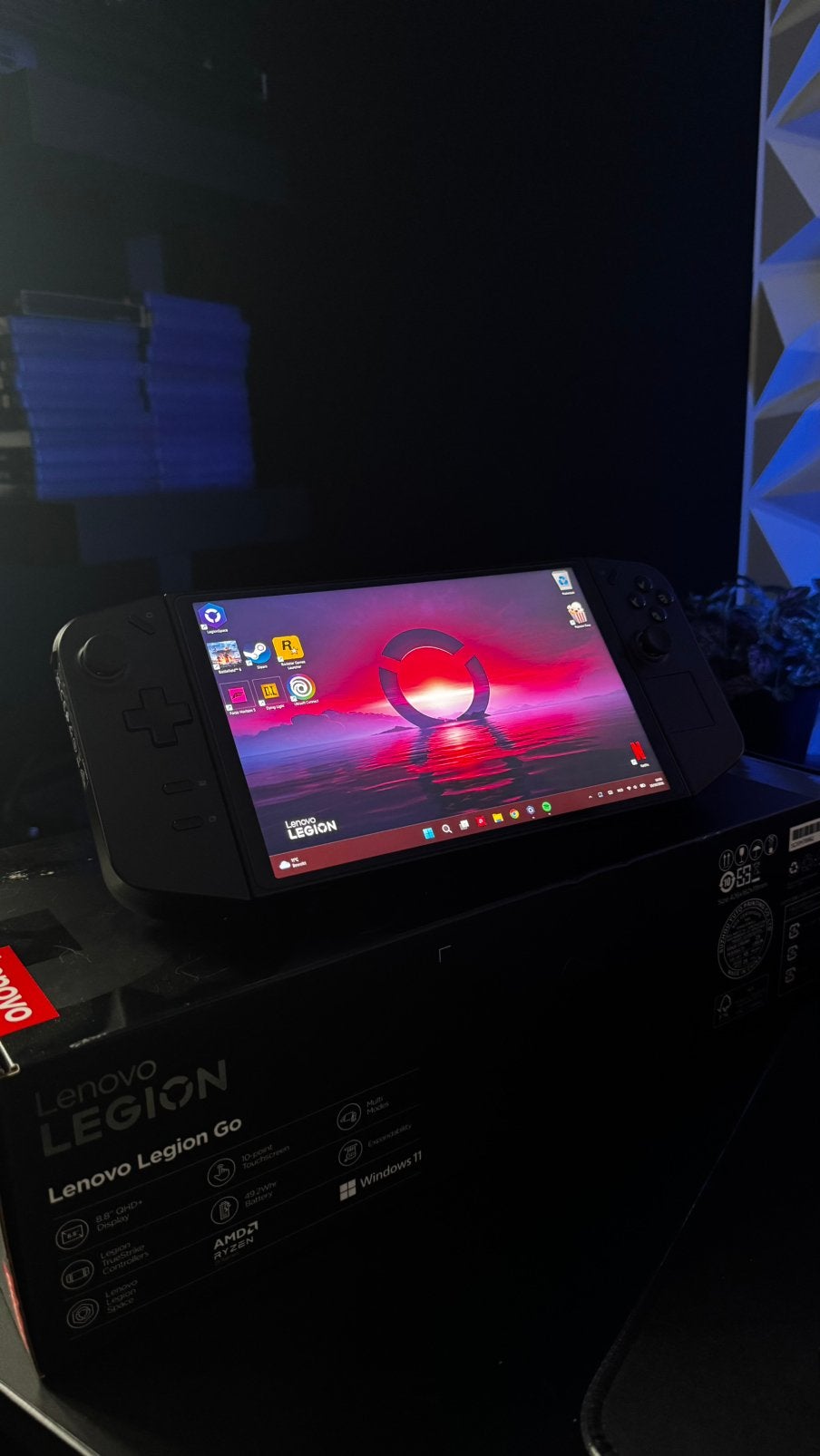 Lenovo Legion GO, Ophalen, Zo goed als nieuw