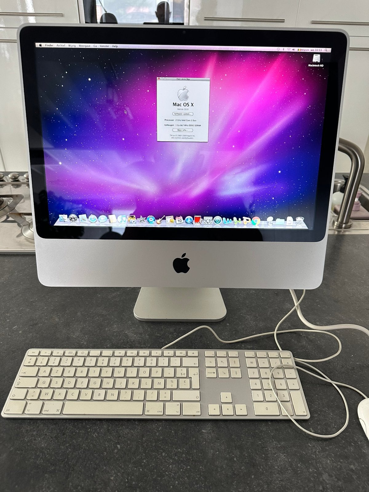 Apple iMac model A1224, Computers en Software, Apple Desktops, Ophalen, Gebruikt, IMac