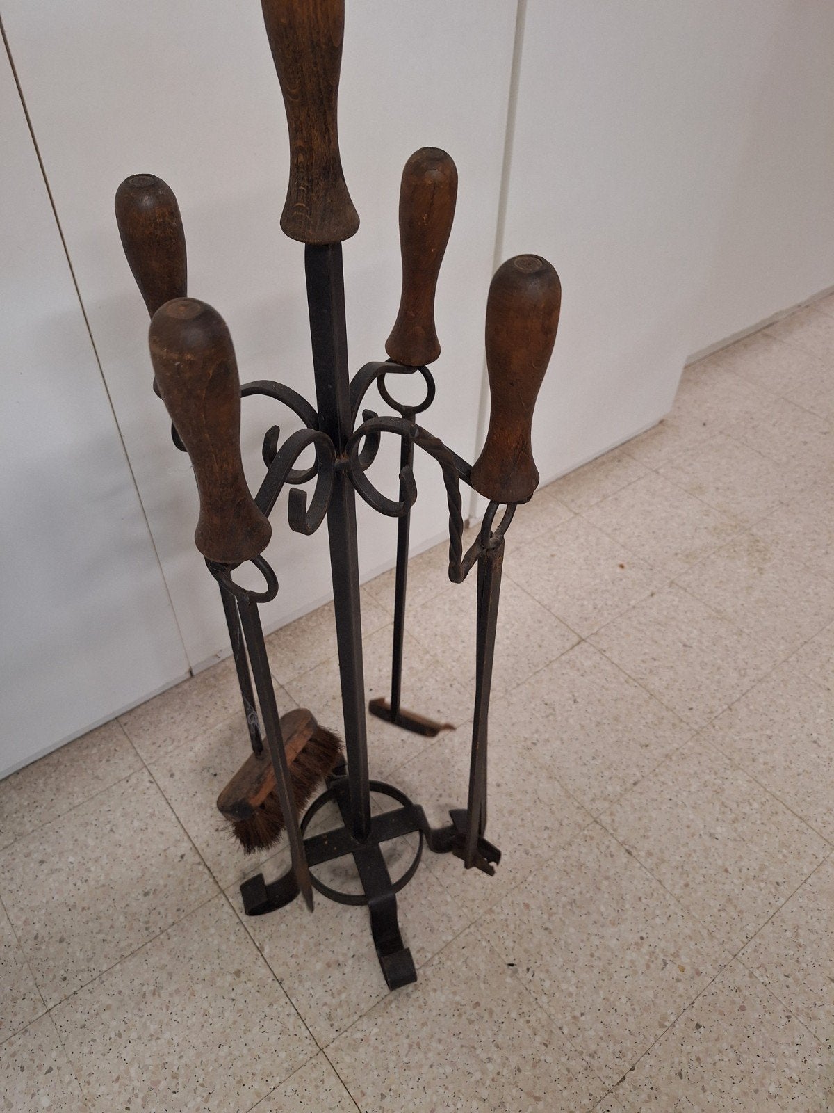 Openhaard of houtkachel set., Ophalen