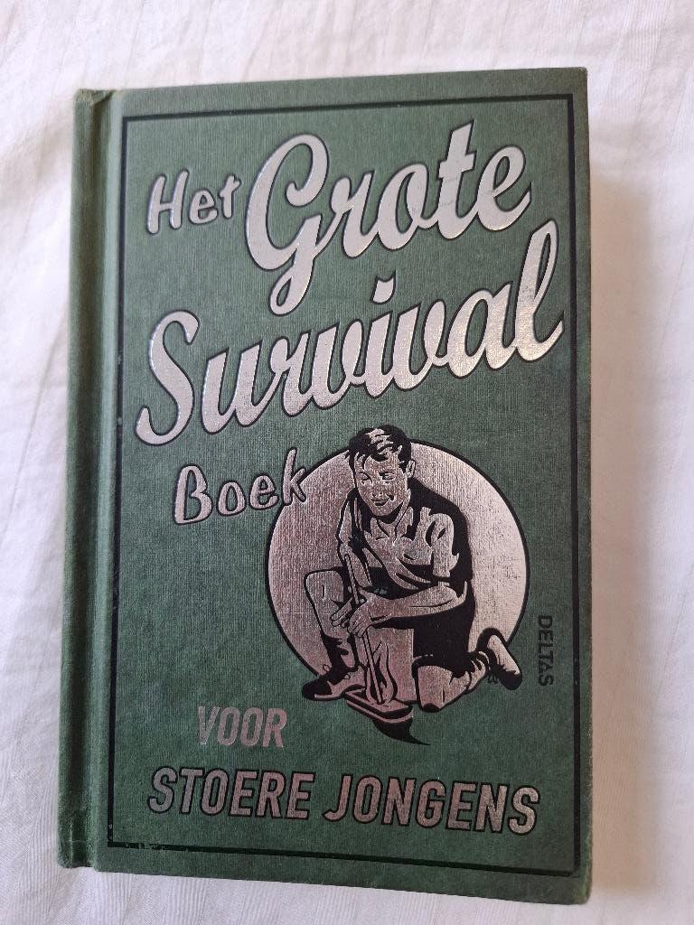 Het grote survival boek voor stoere jongens, Ophalen of Verzenden, Zo goed als nieuw, Non-fictie