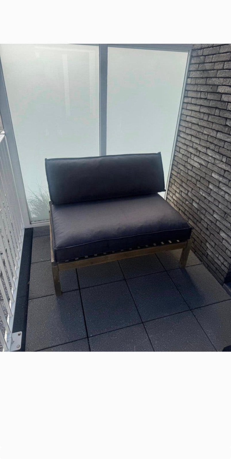 Lounge met kussens, Ophalen, Gebruikt