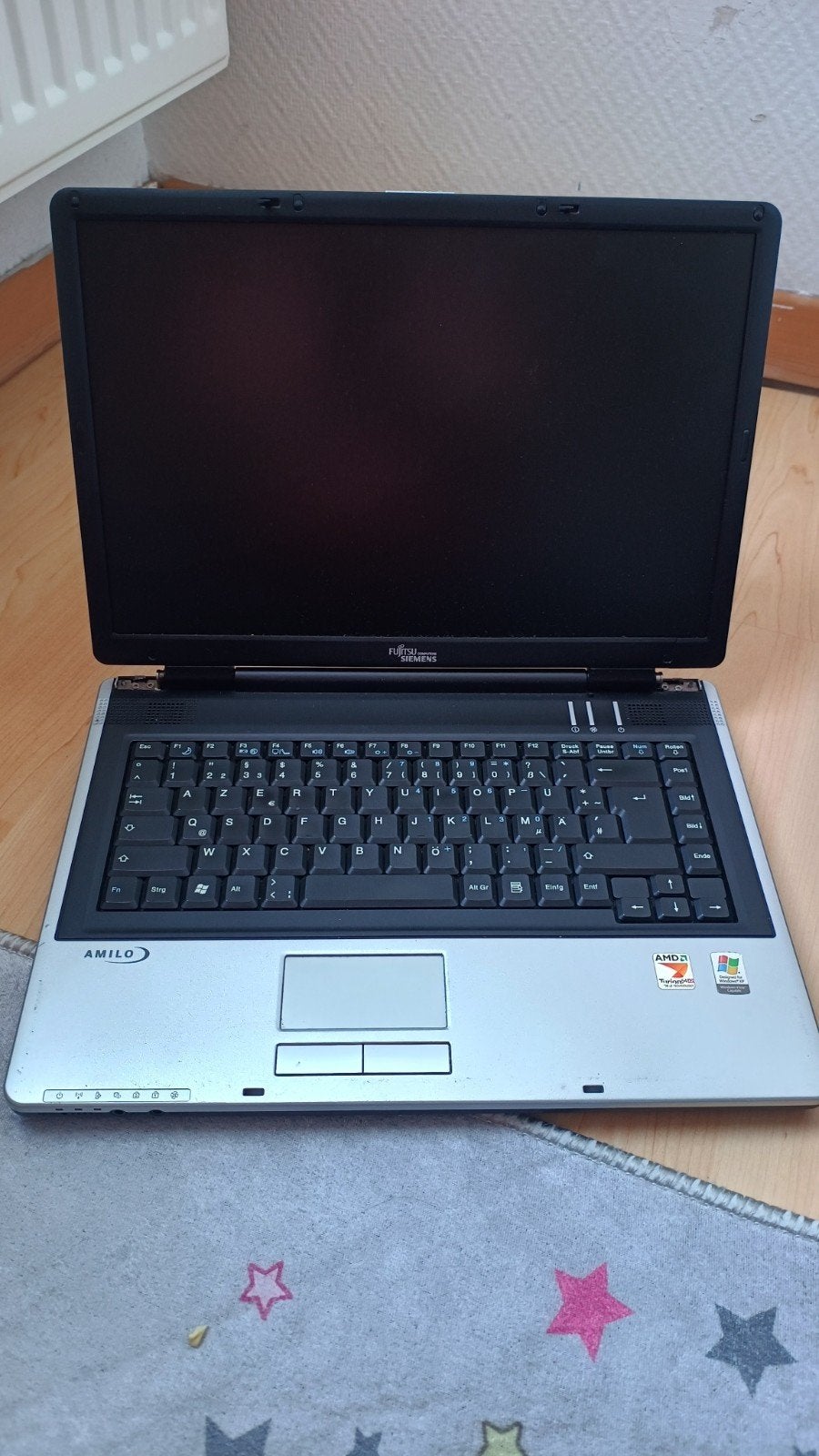 oude laptop Fujitsu Siemens, Informatique & Logiciels, Ordinateurs portables Windows, 256 GB, HDD, Enlèvement, Utilisé