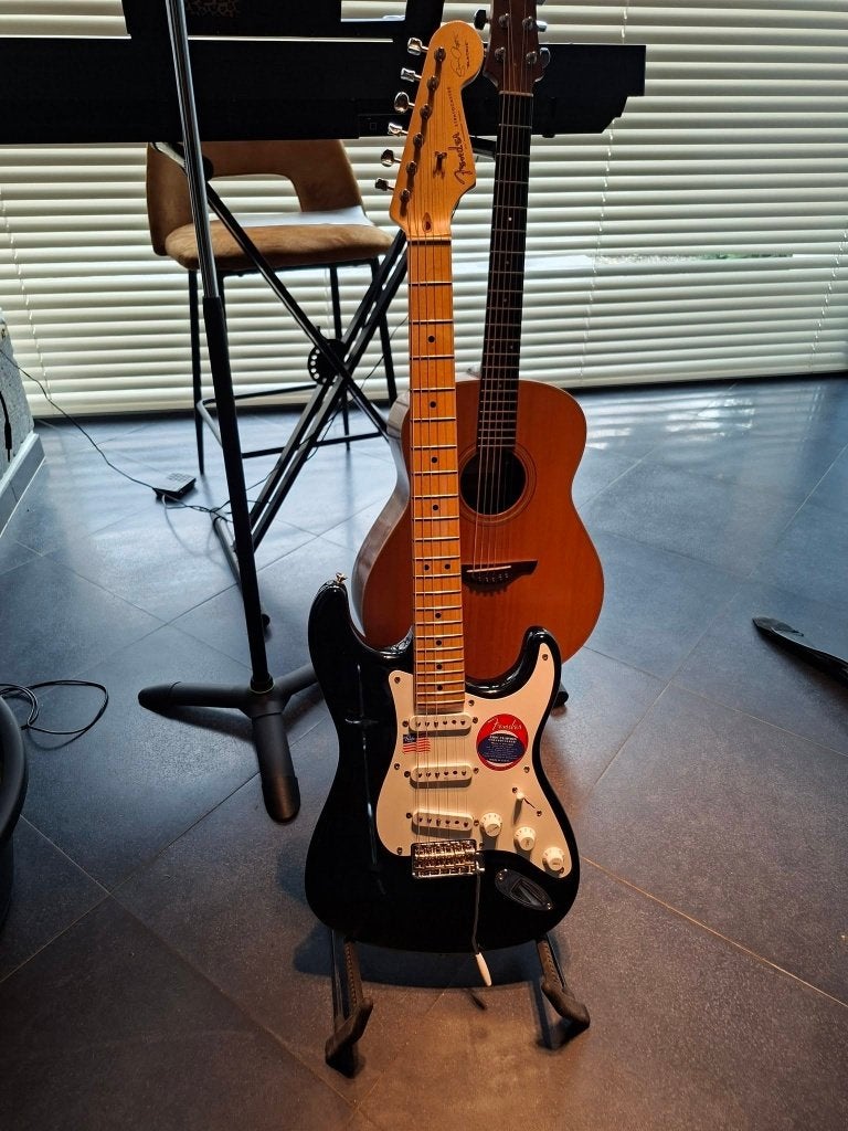 Fender Blackie Eric Clapton Signature, Enlèvement ou Envoi, Comme neuf, Solid body, Fender