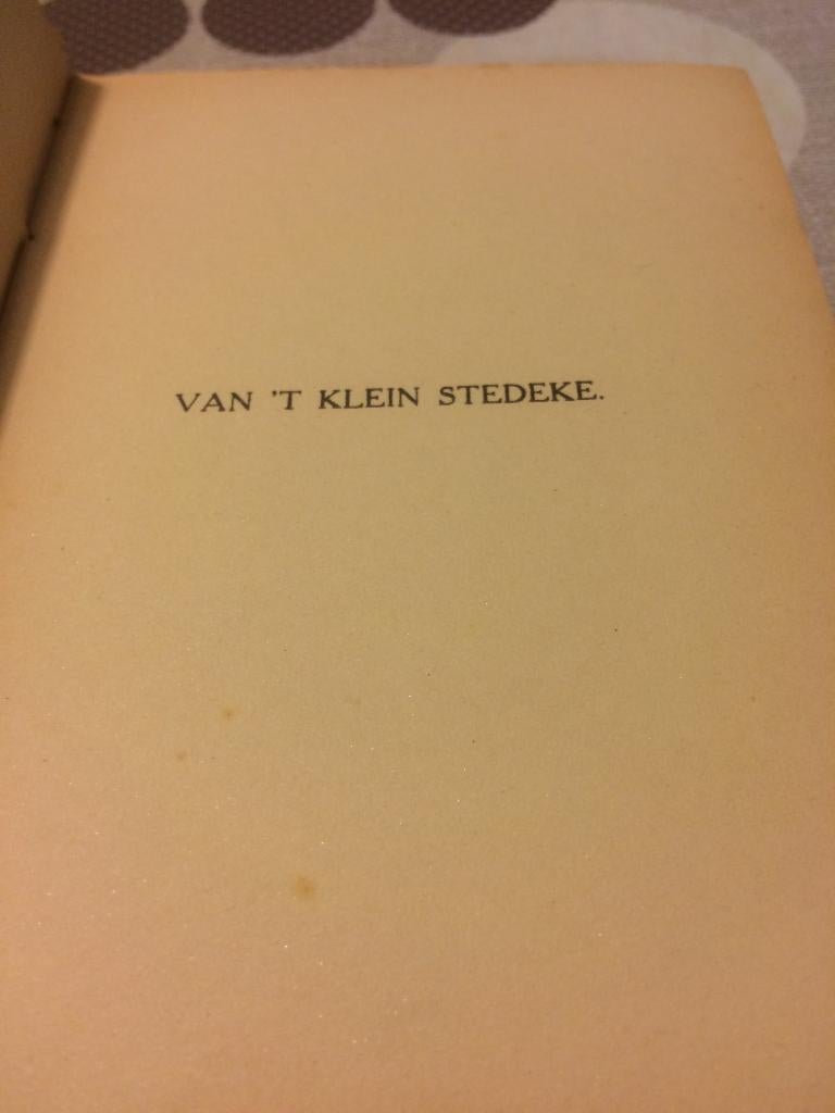 Van 'T klein stedeke door Frans Demers 1930 * vintage boek, Ophalen of Verzenden, Frans Beckers