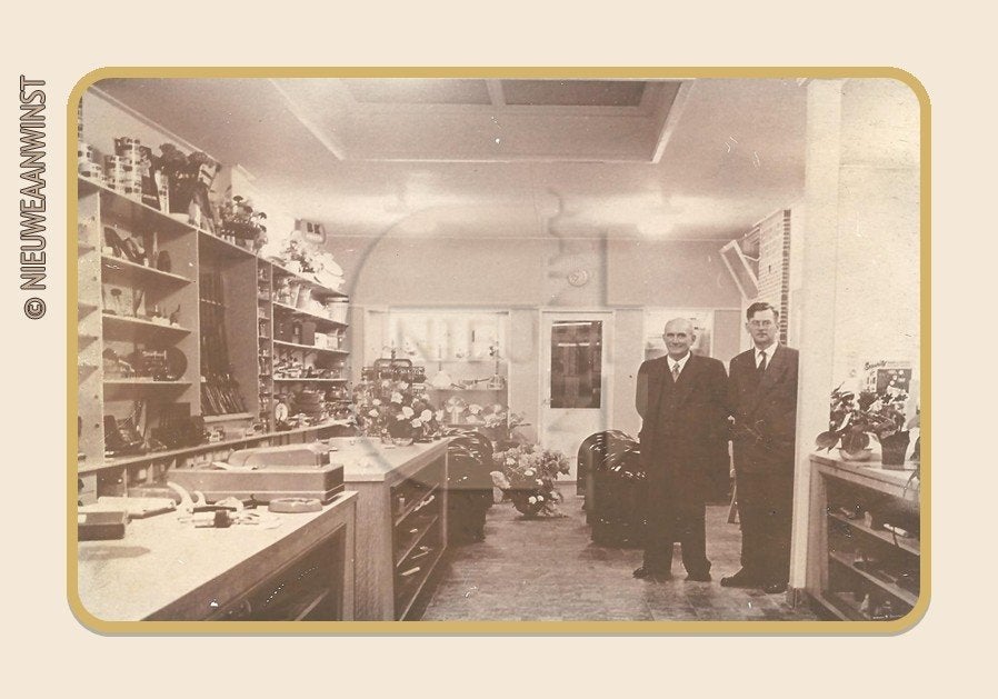 Goes, Foto interieur J. Boer ijzerhandel, Verzenden, Ongelopen, Overig Europa