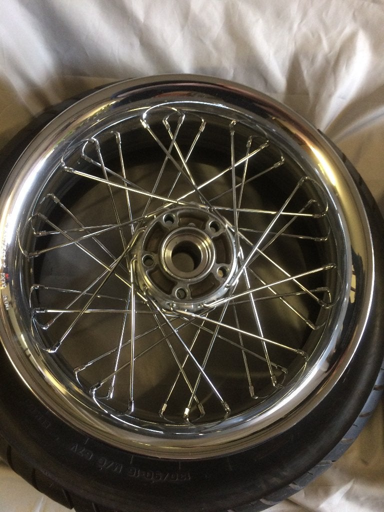 Harley Twincam, jeu de jantes avec jante ronde, Enlèvement, Utilisé