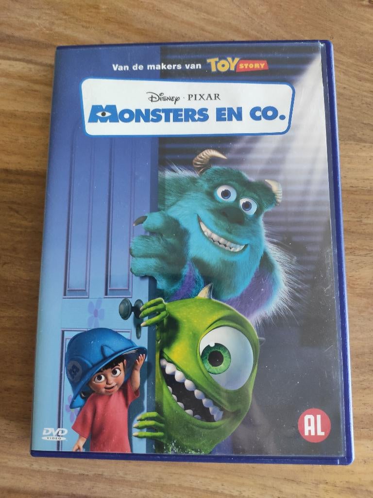DVD Disney Monsters en co, Ophalen, Gebruikt, Overige soorten, Tekenfilm