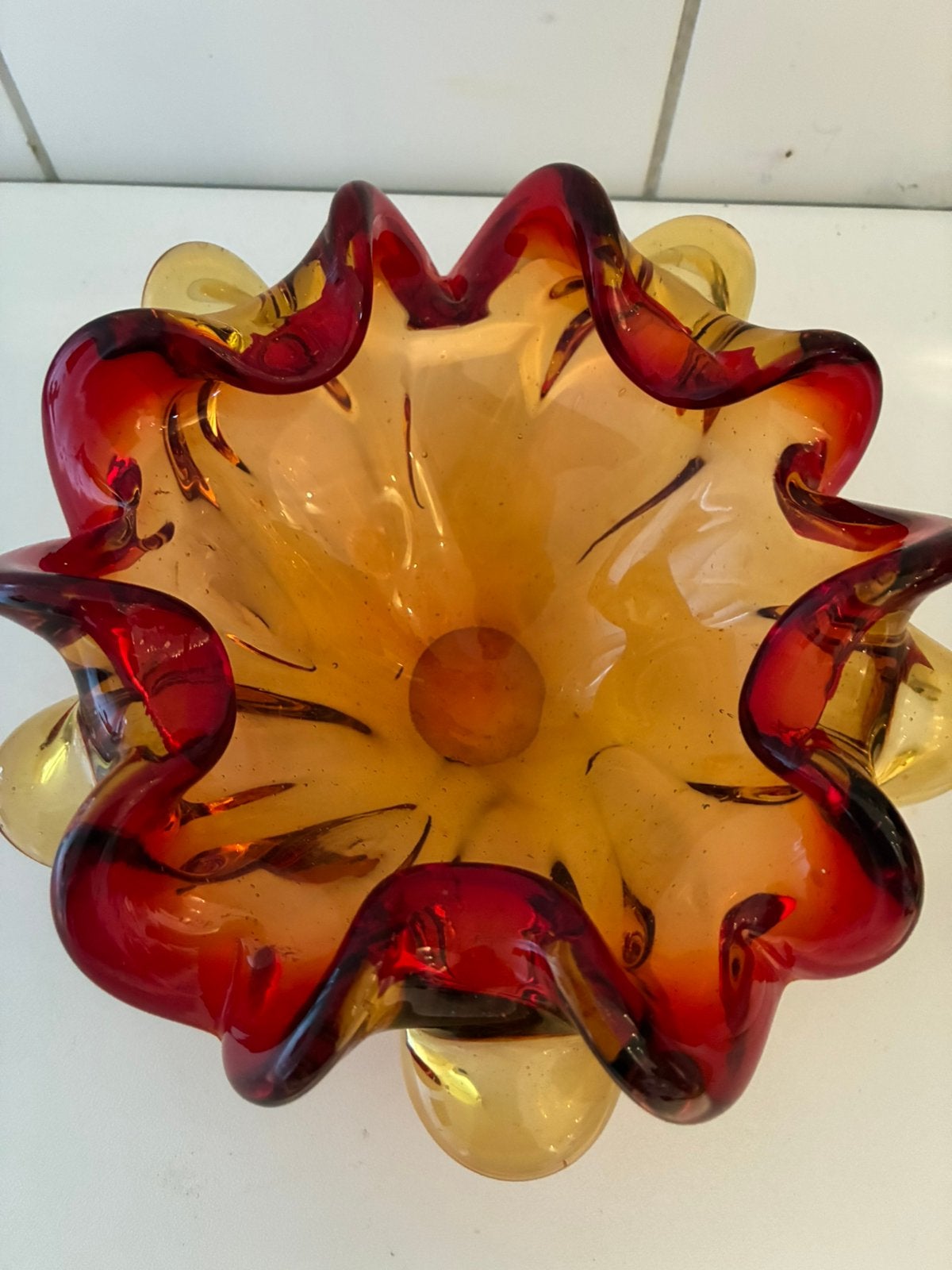 Murano schaal, Verzenden