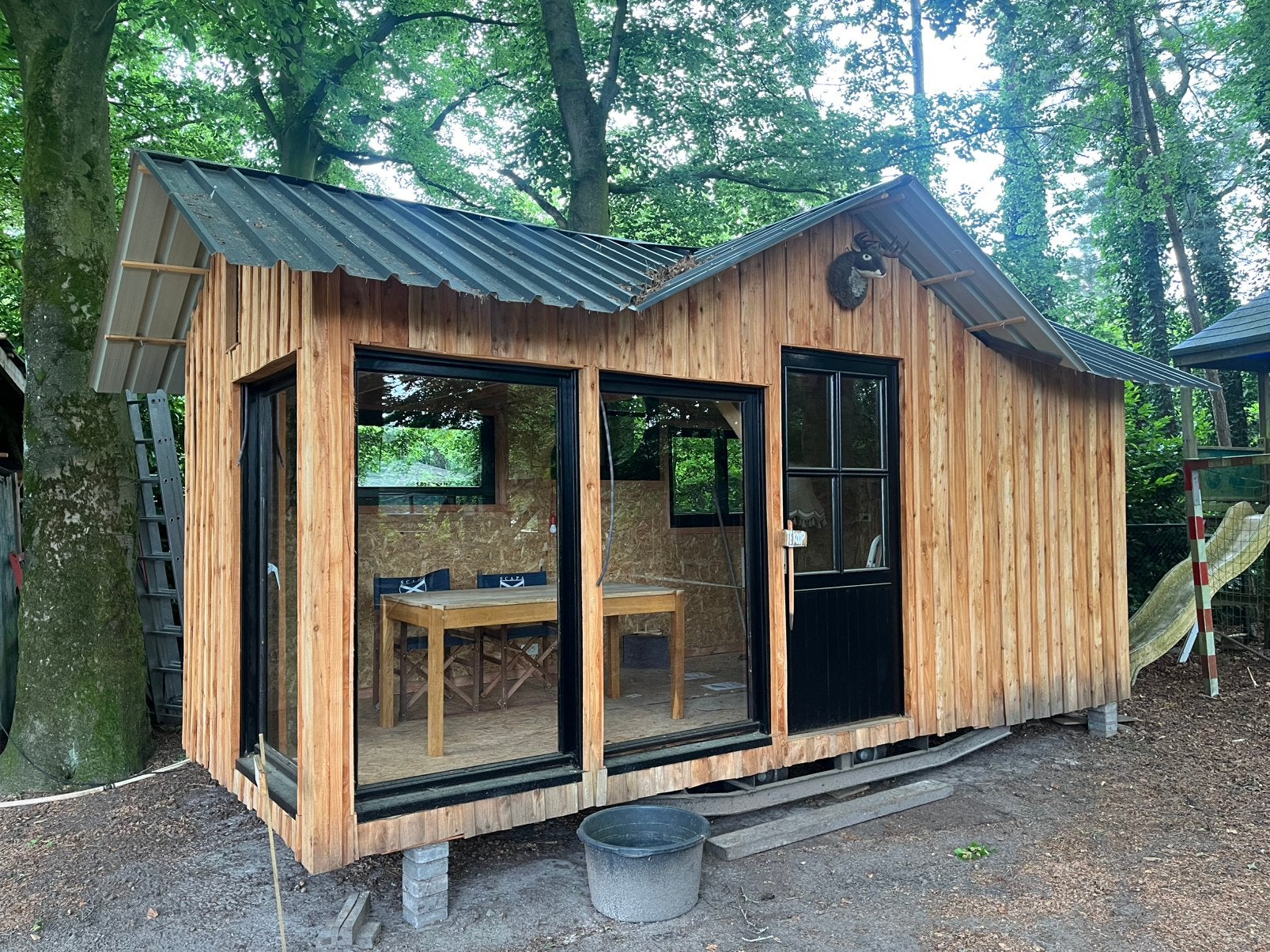 Charmant casco Tiny house, Enlèvement, Comme neuf, Bois