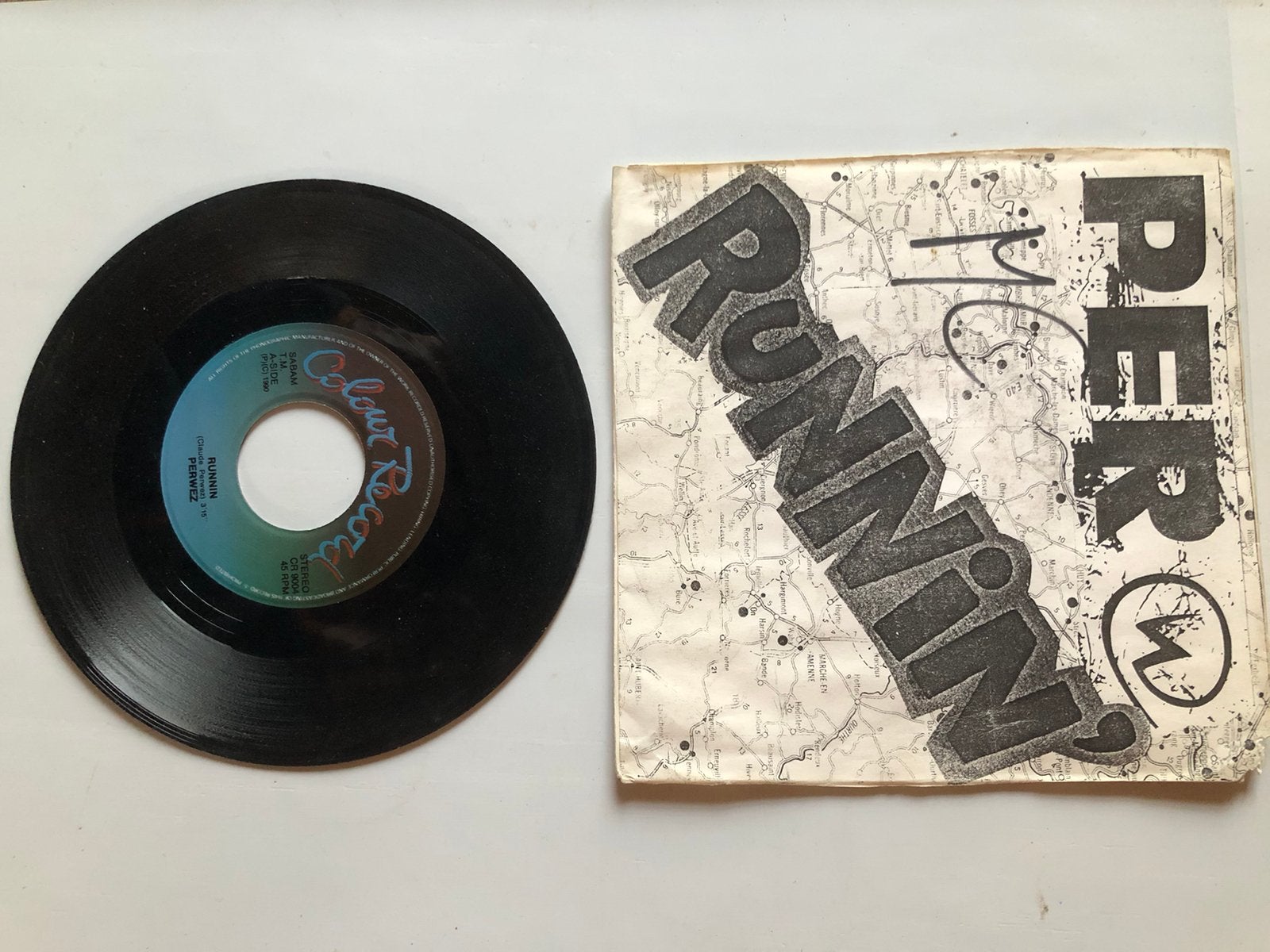 Perwez: runnin' (1990; belpop), Verzenden, Zo goed als nieuw
