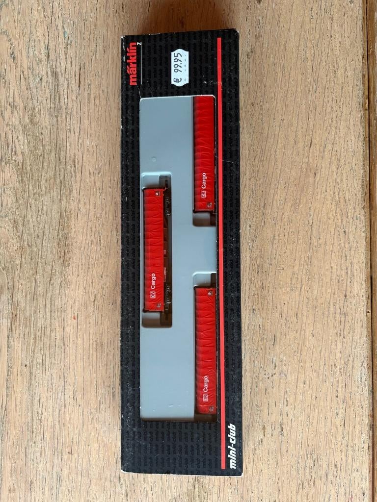 Märklin Mini-Club goederenwagens DB Cargo (3 st) – Z-schaal, Enlèvement, Utilisé, Märklin