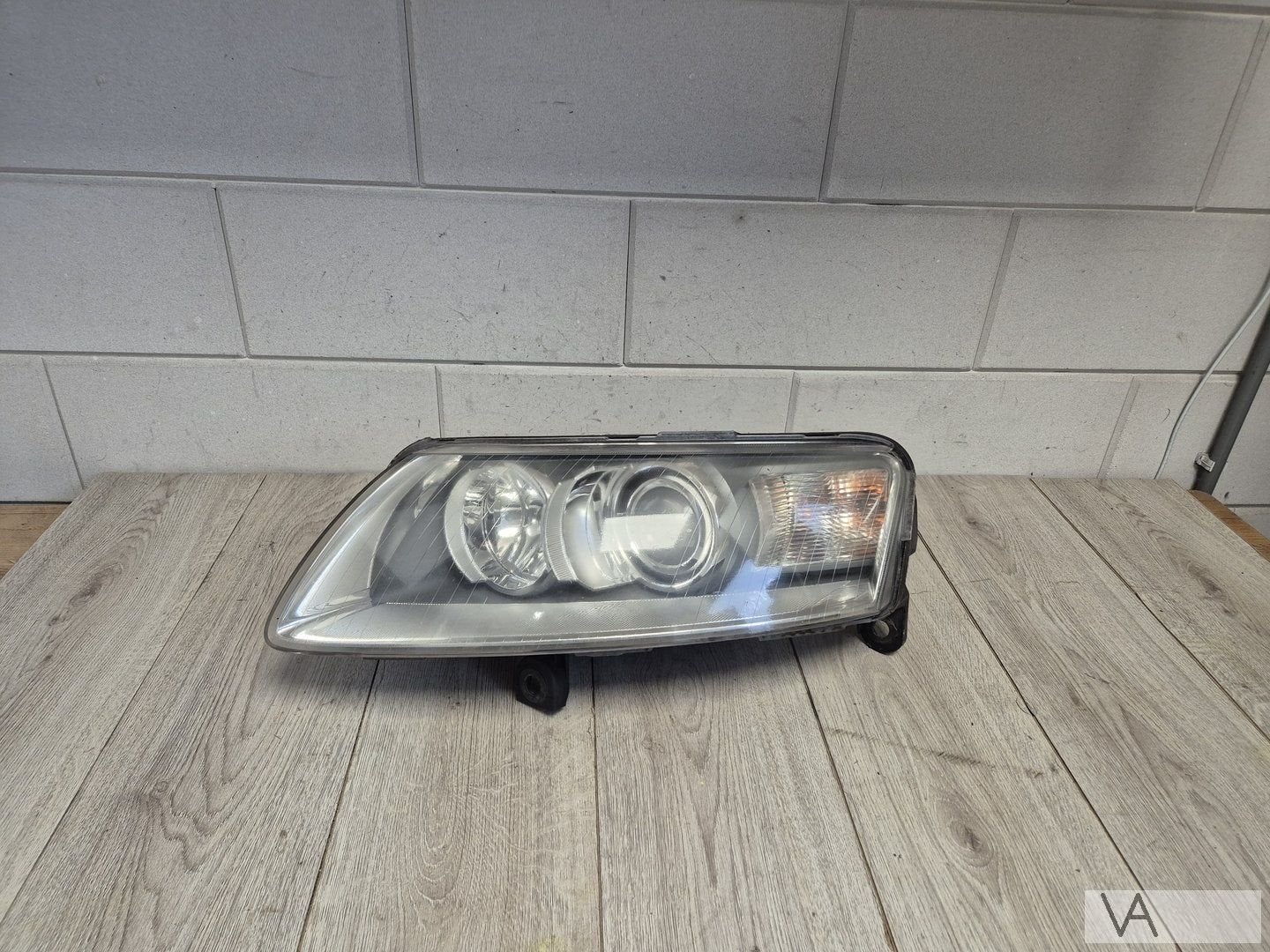 Audi A6 4f 2004 - 2009 xenon koplamp links met bochtlicht, Auto-onderdelen, Gebruikt, -, -, -