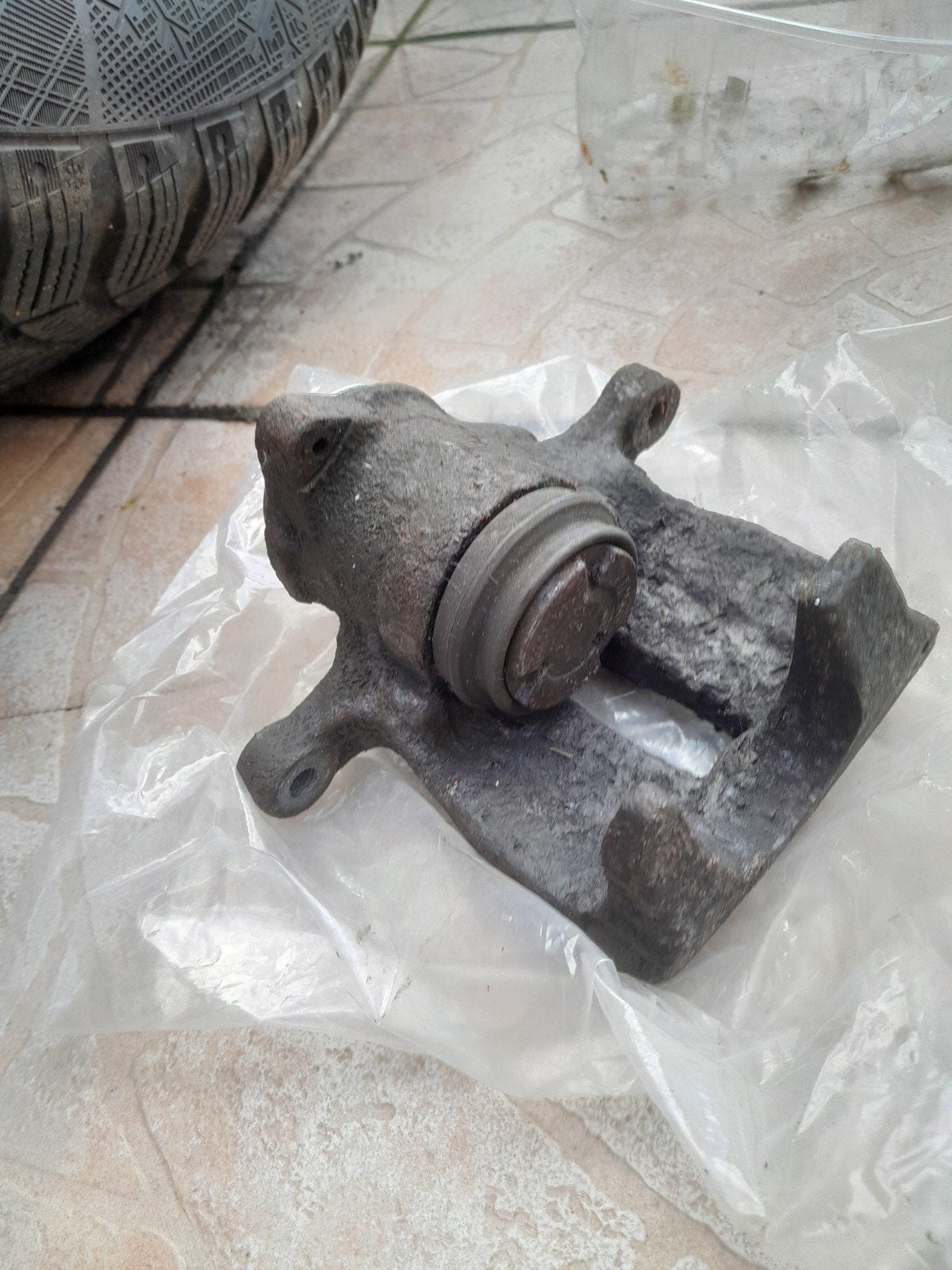 étrier de frein arrière droit VW AUDI SEAT, Ophalen, Gebruikt, Audi