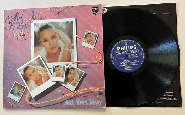 LP PATTY BRARD - ALL THIS WAY - LUV', Inclusief binnenhoes, Ophalen of Verzenden, Gebruikt, 12 inch