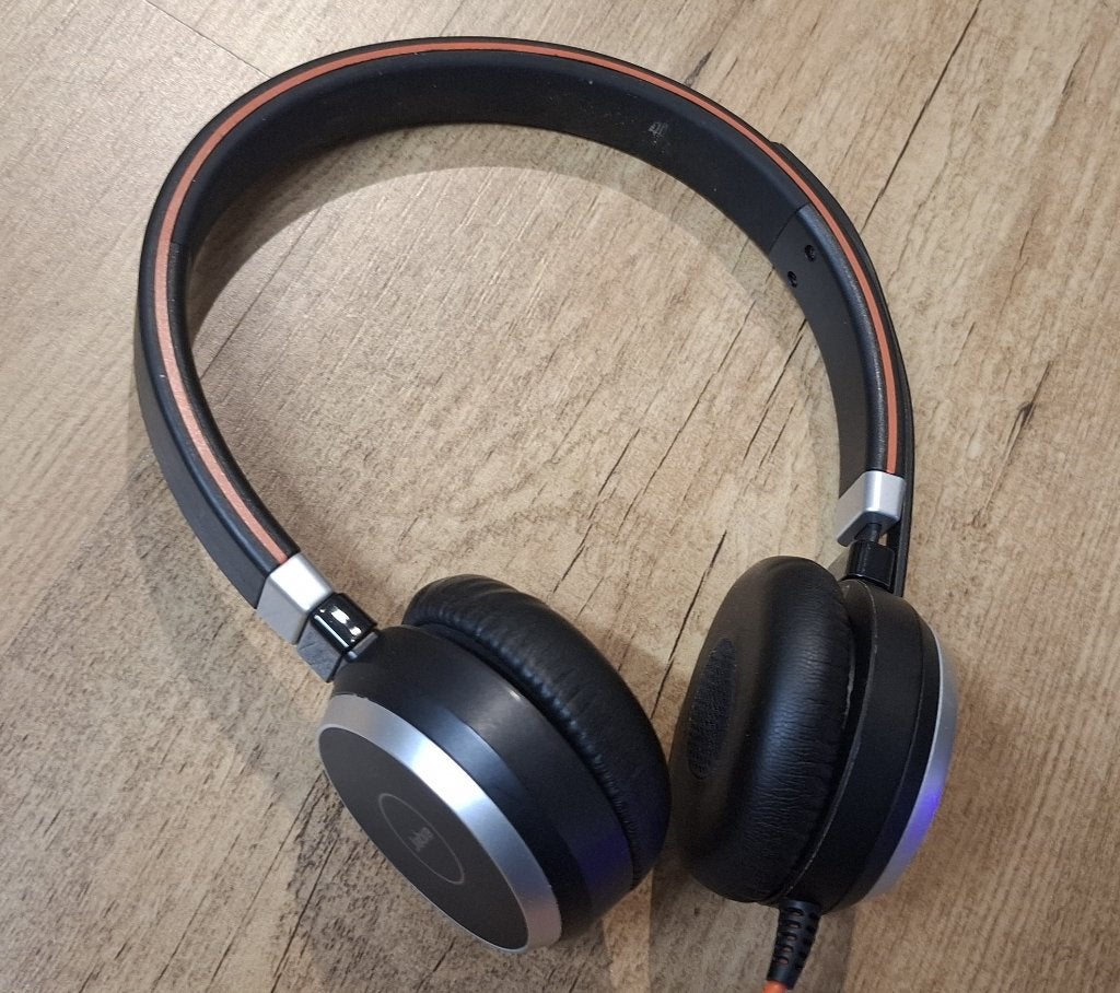 Jabra Evolve 40 - Casque professionnel, Microphone repliable, Enlèvement ou Envoi, On-ear, Comme neuf