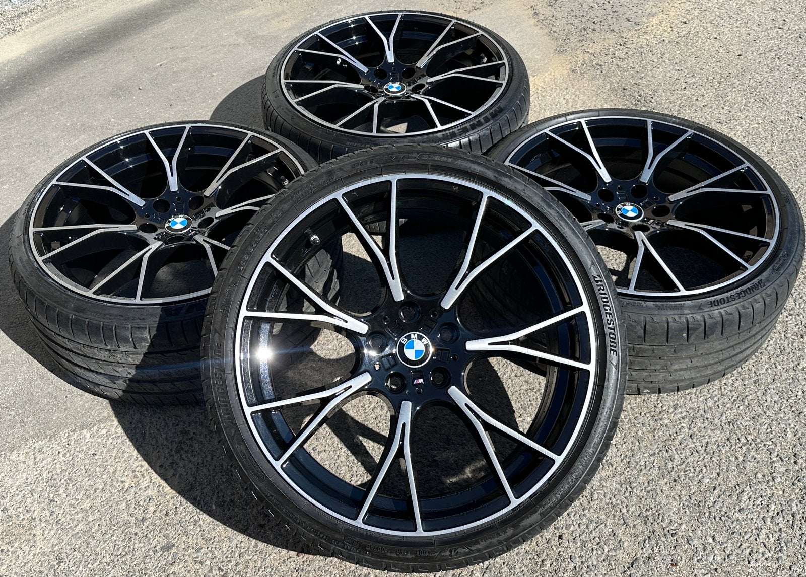 4 Jantes 20" Style M5 5x120 F30 F32, Enlèvement, BMW