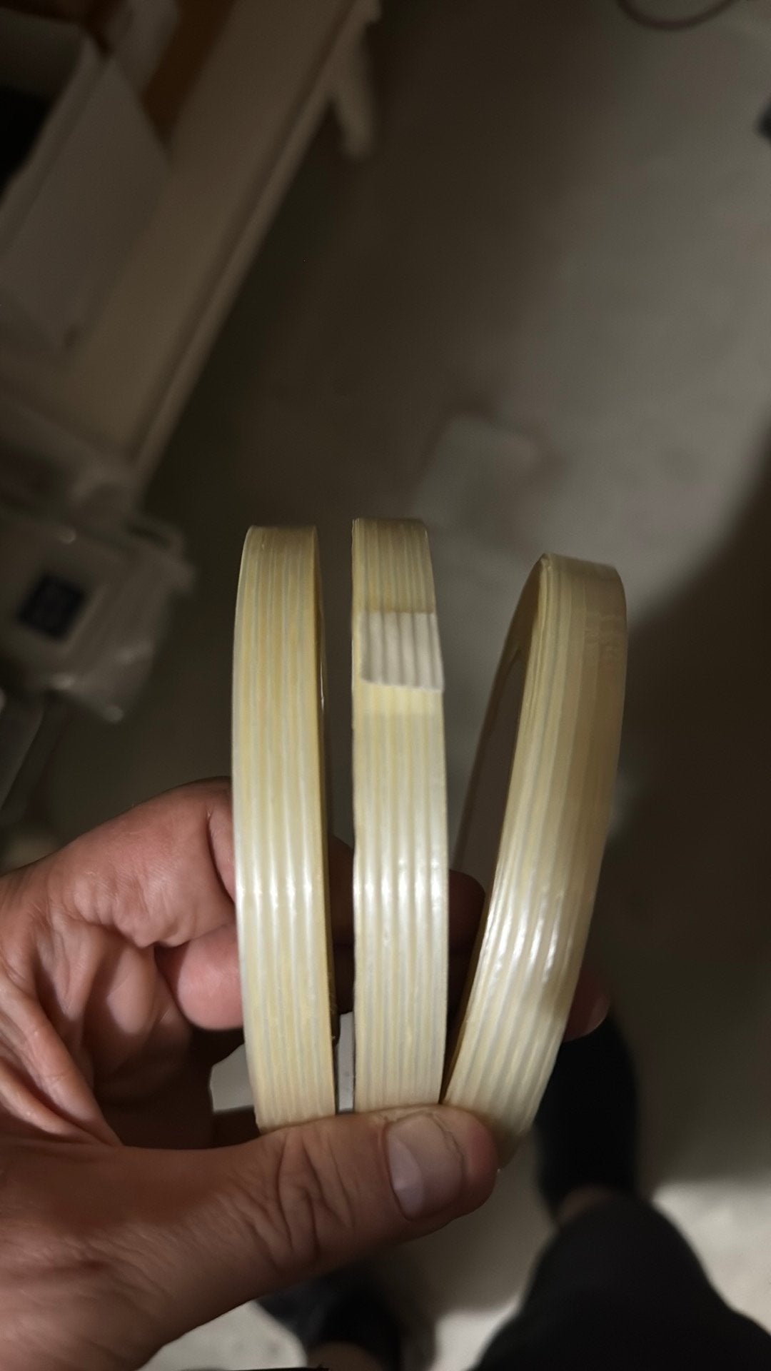 Filament tape, versterkte plakband, Ophalen, Zo goed als nieuw