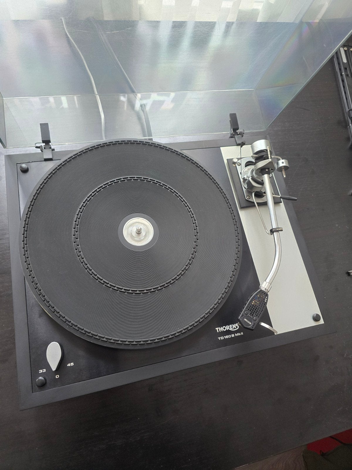 Thorens 160B MkII met SME 3009 S2 improved, Audio, Tv en Foto, Ophalen, Gebruikt, Platenspeler, Thorens