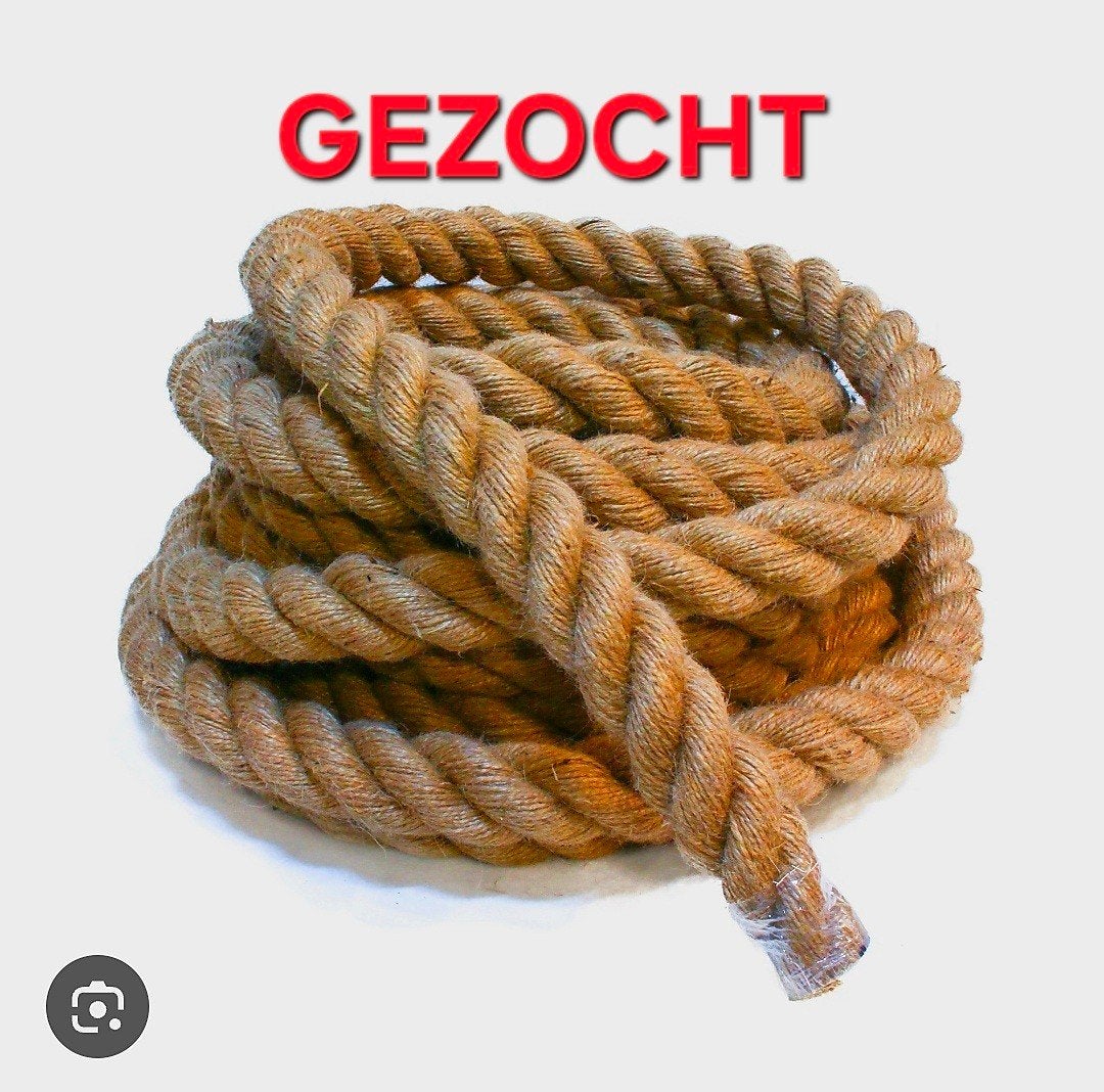GEZOCHT: 1 à 1,5m dik gevlochten touw (touwtrekken) - Gratis, Animaux & Accessoires, Oiseaux | Accessoires, Enlèvement