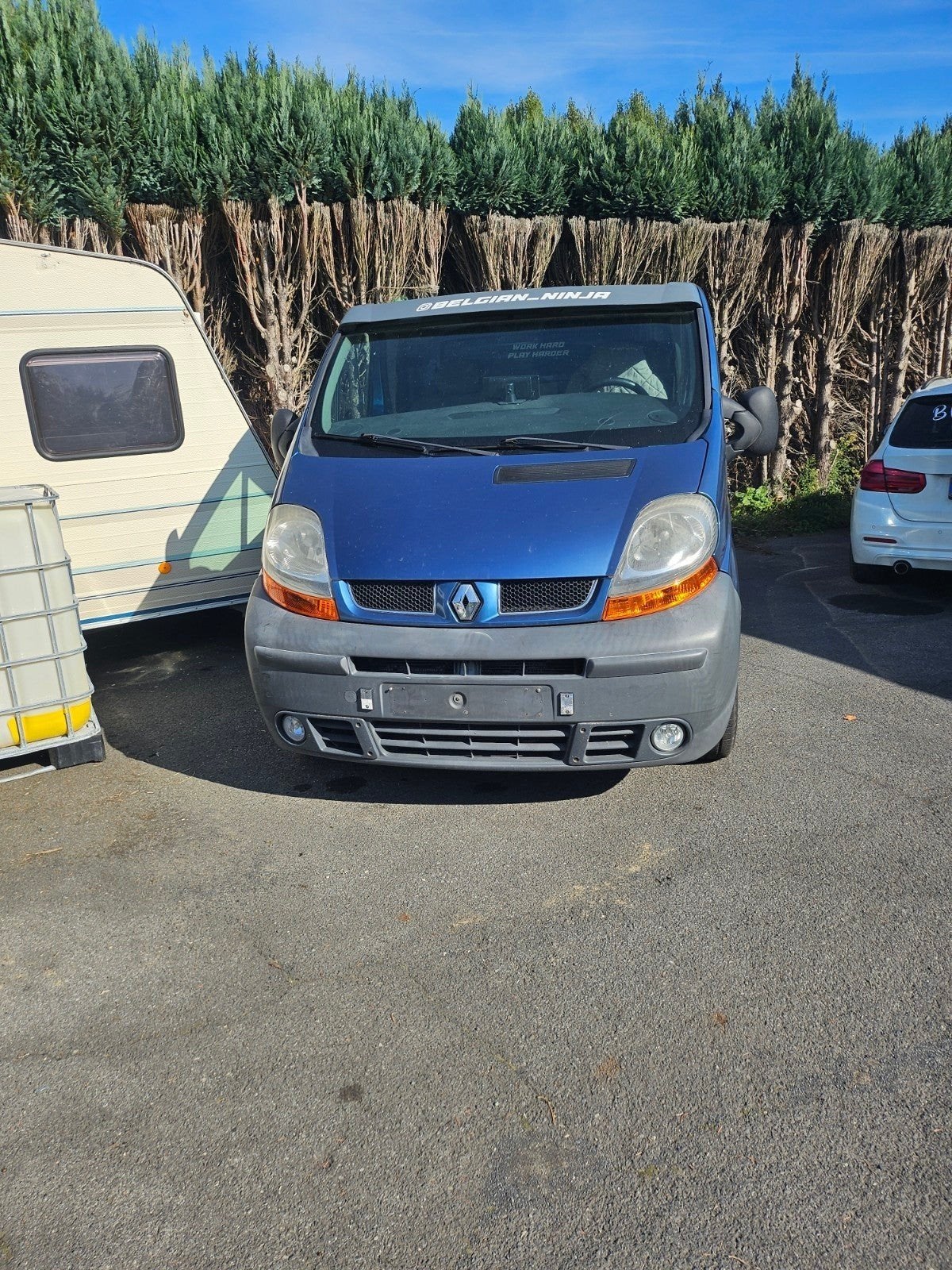 renault trafic automaat, 4 cilinders, Diesel, Grijs, Particulier