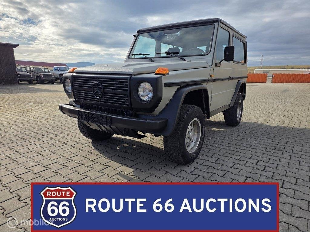 Mercedes-Benz 280 GE | 1983 | Route 66 Auctions, Auto's, Zwart, Mercedes-Benz, Bedrijf, Handgeschakeld
