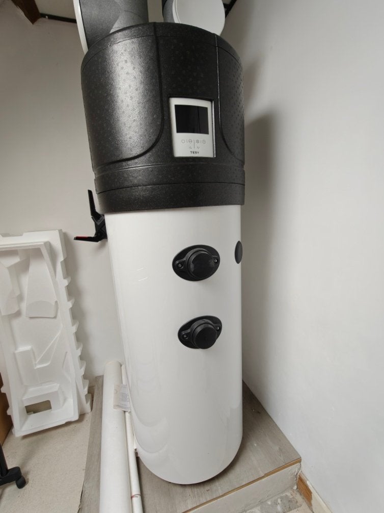 Boiler pompe à chaleur AquaThermica 200L (avec échangeur ), Bricolage & Construction, Enlèvement, 3 à 5 ans, 100 litres ou plus