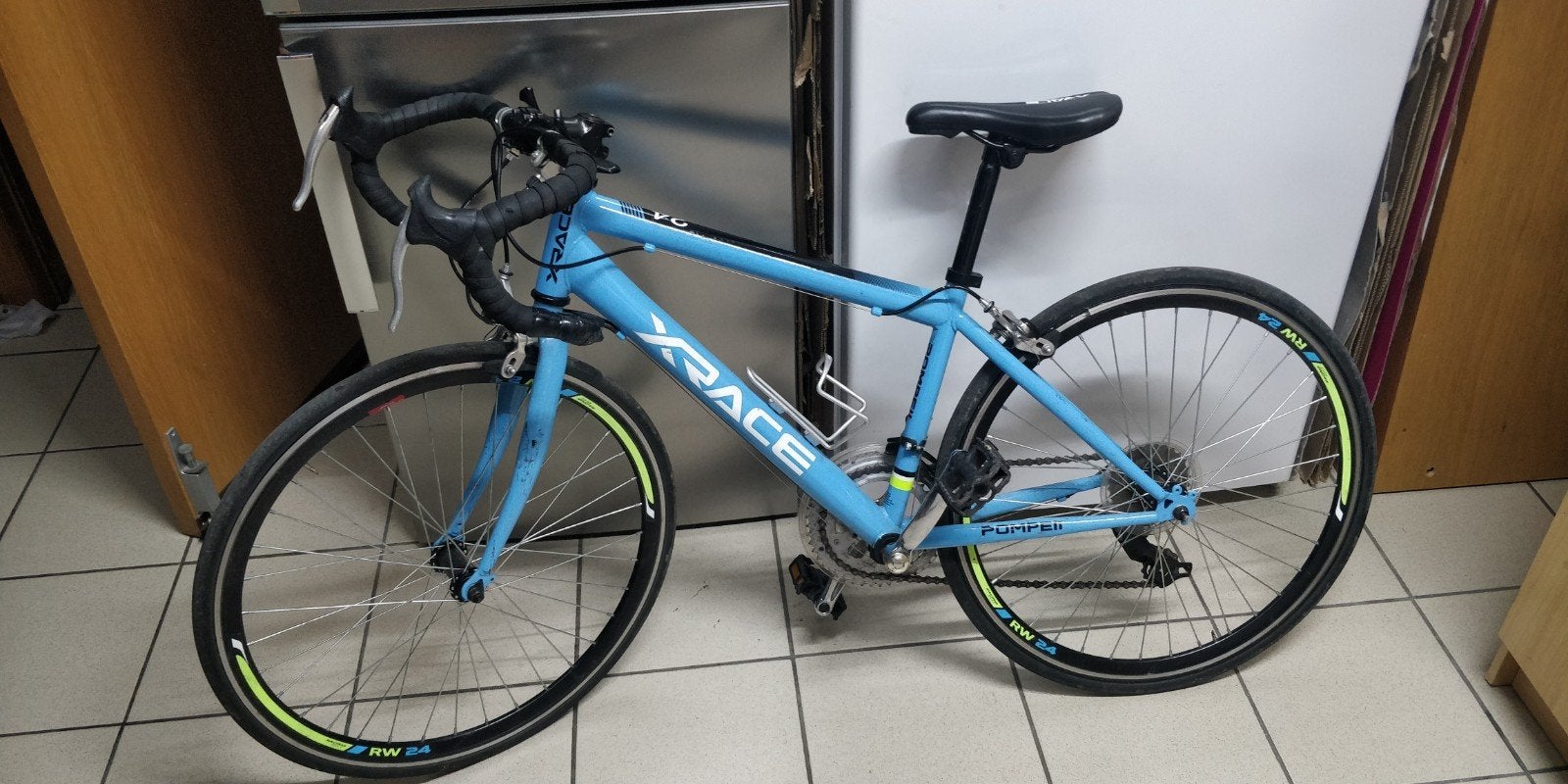 vélo course enfant, Vélos & Vélomoteurs, 10 à 15 vitesses, Frein sur jante, Enlèvement, Utilisé
