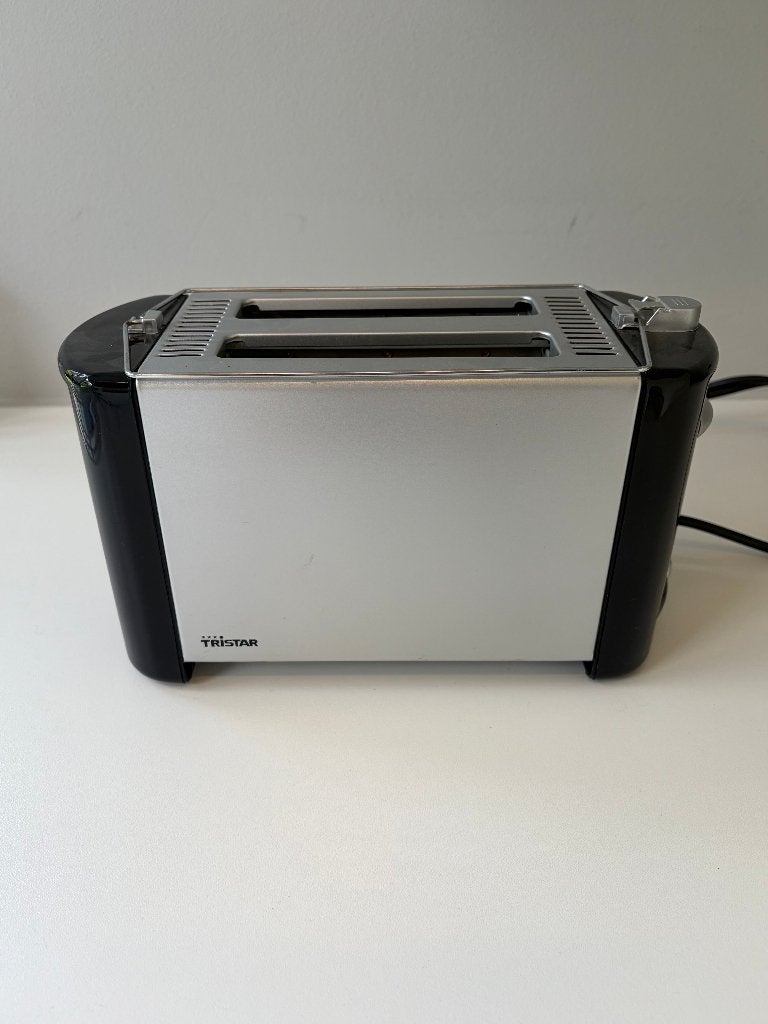 broodrooster Tristar 2 sneetjes grijs in perfecte staat, Elektronische apparatuur, Ophalen, Gebruikt