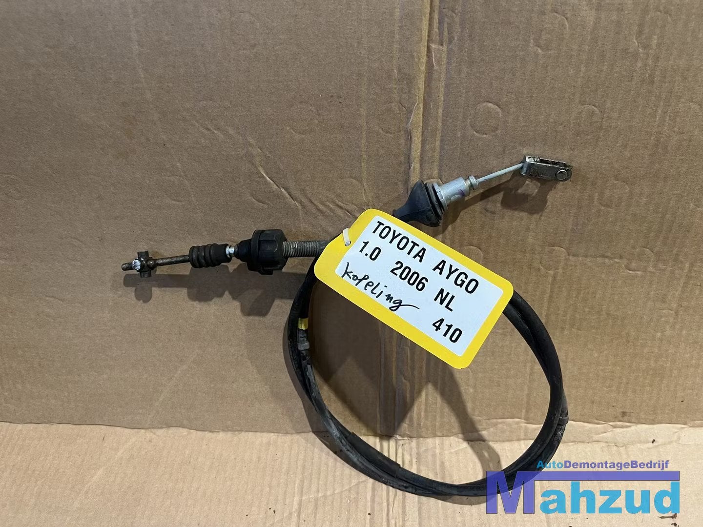 TOYOTA AYGO koppelingskabel 2005-2014, Info@toyota.co.jp, Toyota Motor Corporation, Toyota-Cho 1
471-8571  Toyota City, Toyota