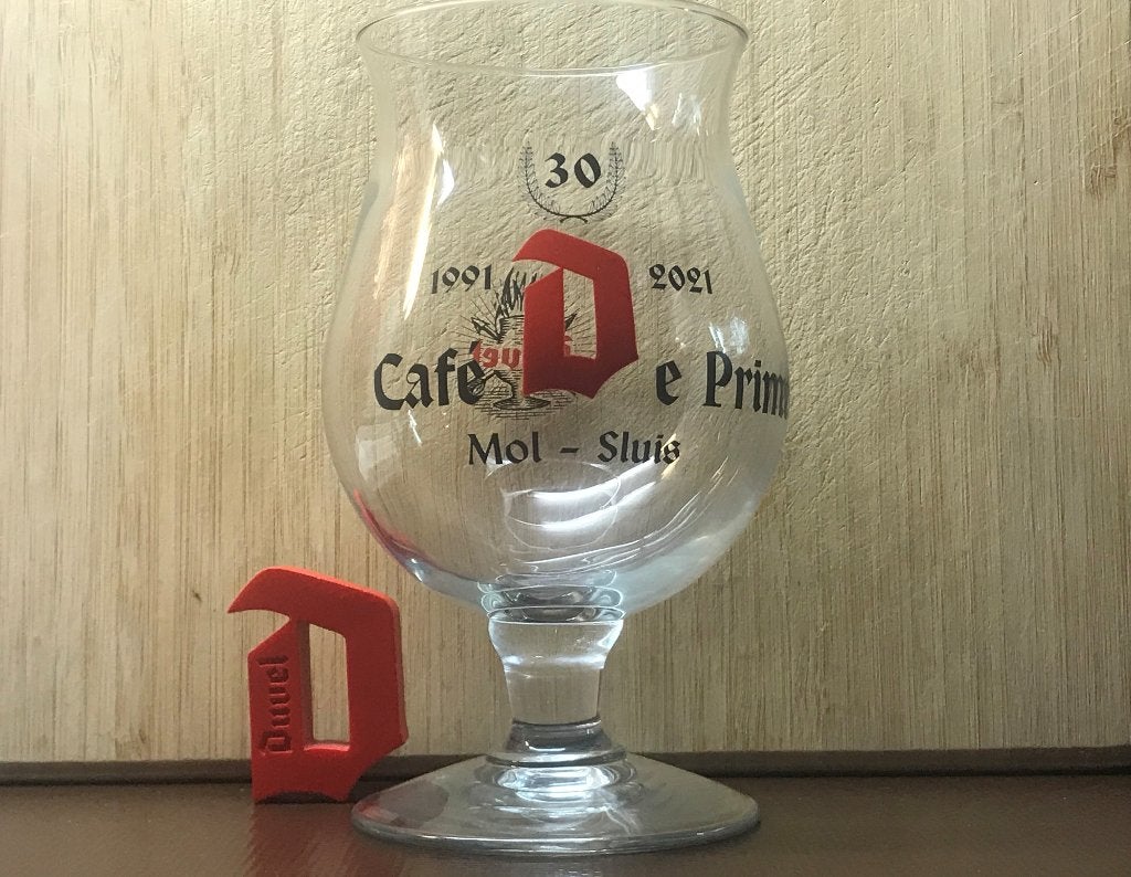 Verre Duvel 30 ans de Café Primeur. Écluse de Mol, Enlèvement ou Envoi, Neuf, Verre à bière