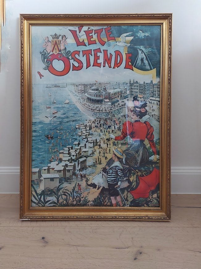 Oostende affiche, Ophalen, Gebruikt, Overige onderwerpen