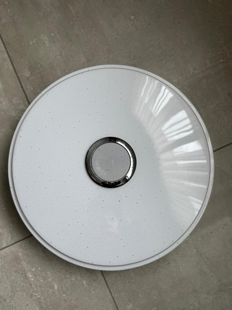 LED plafondlamp met kleuren, Ophalen, Zo goed als nieuw, Rond