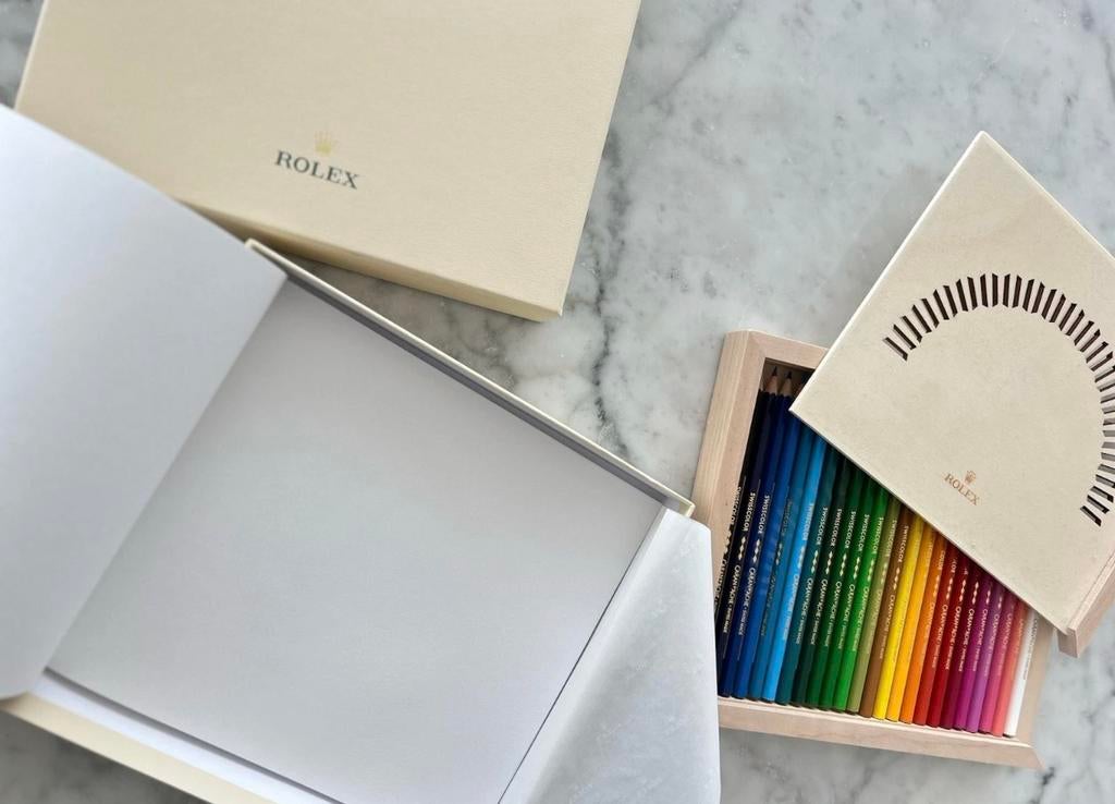 Rolex caran d’ache set, Ophalen of Verzenden, Zo goed als nieuw