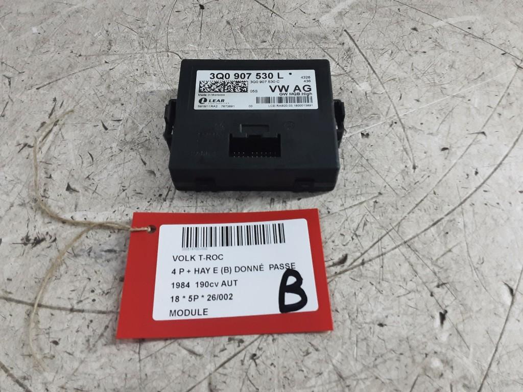 UNITE ELECTRONIQUE Volkswagen T-Roc I (3Q0907530L), Volkswagen, Mevr. I. Hauben, Utilisé, Rue de l'Espoir 34 34
4030  GRIVEGNÉE, BE