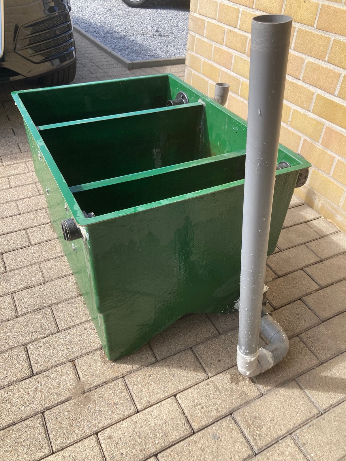 Filterbak, Ophalen, Gebruikt