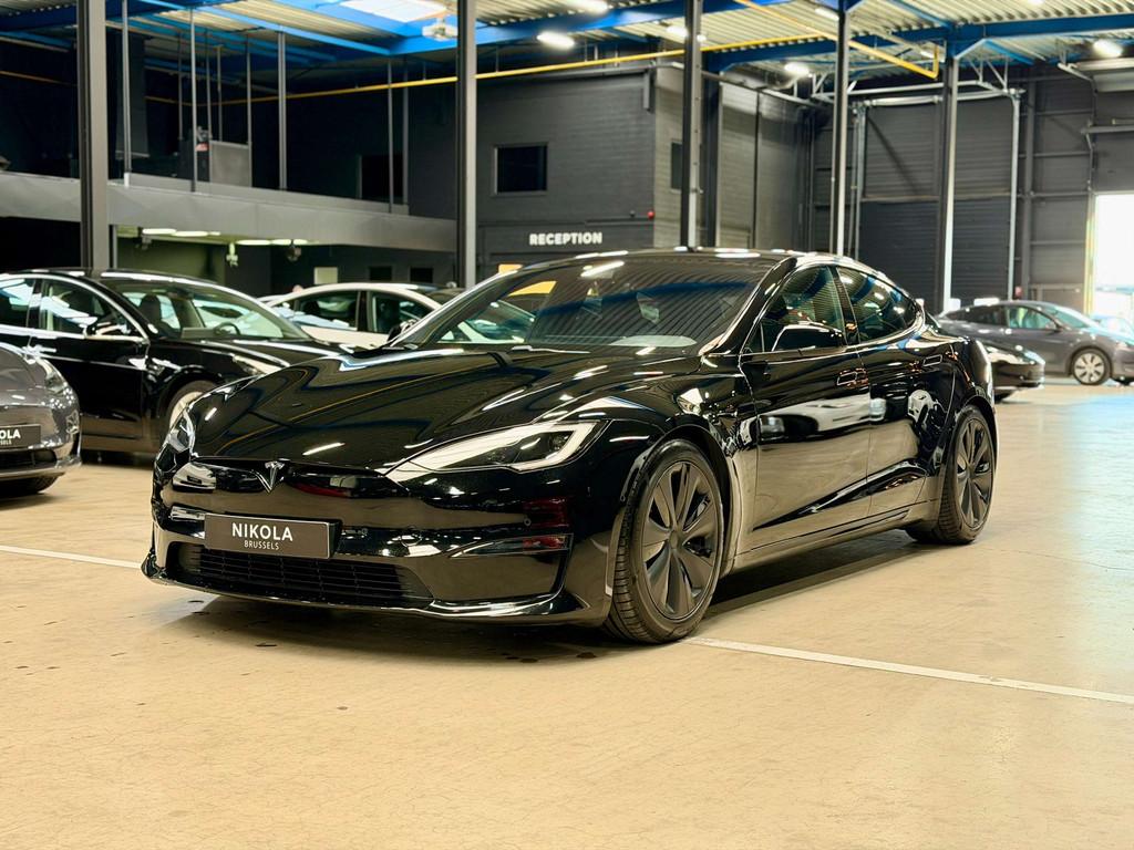 Tesla Model S LONG RANGE - FULL SELF DRIVE ACTIVE - FULL BLA, Autos, Cuir, Achat, Entreprise, Noir