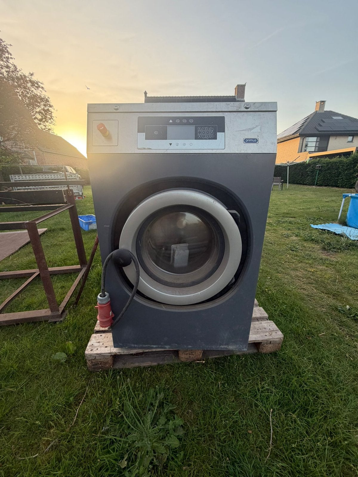 Professionele primus rx135 industriële wasmachine, Elektronische apparatuur, 10 kg of meer, Ophalen, Gebruikt