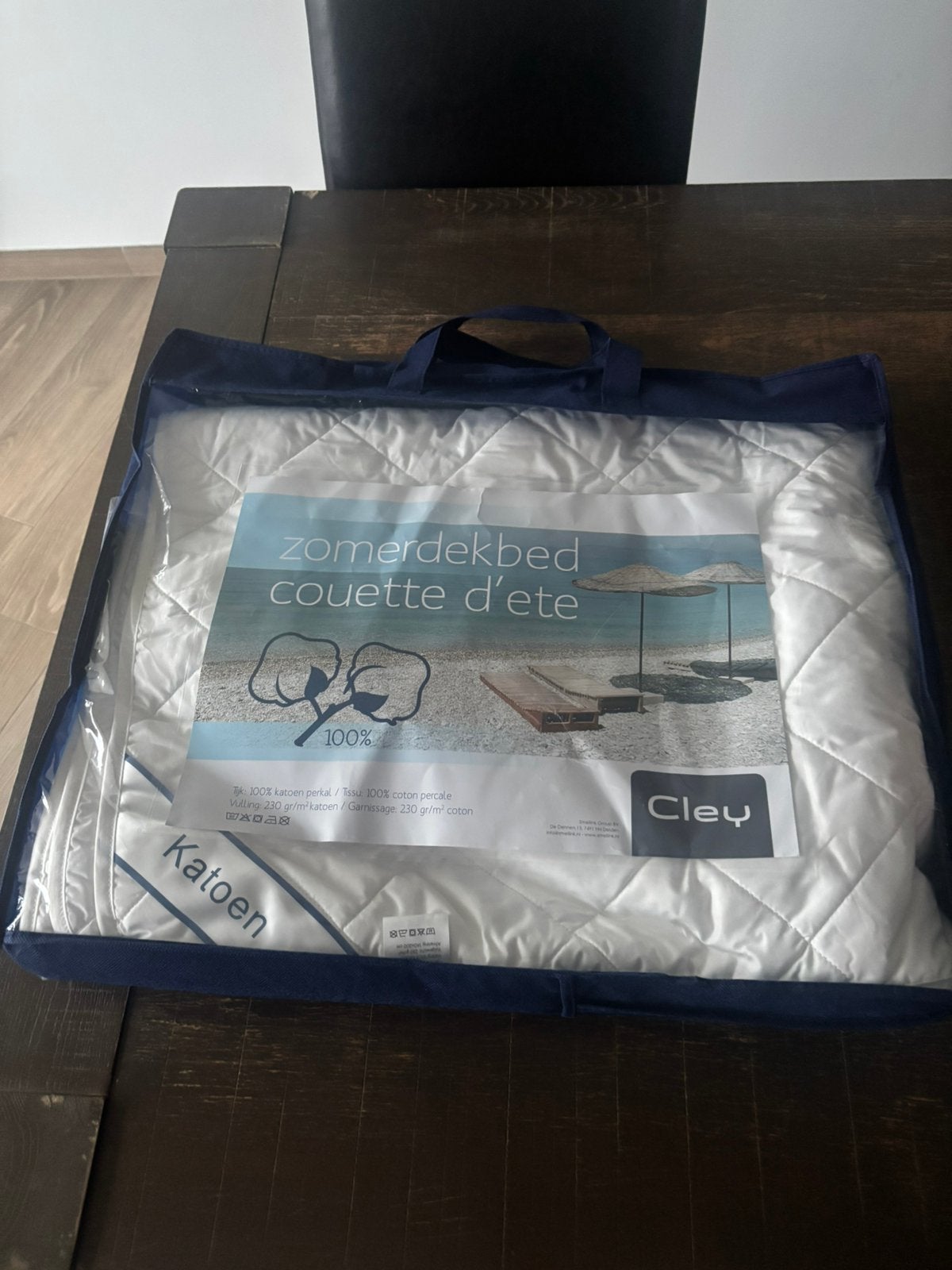 Zomerdekbed 100% Katoen – 140x200 cm – Nieuw, Ophalen of Verzenden, Zo goed als nieuw