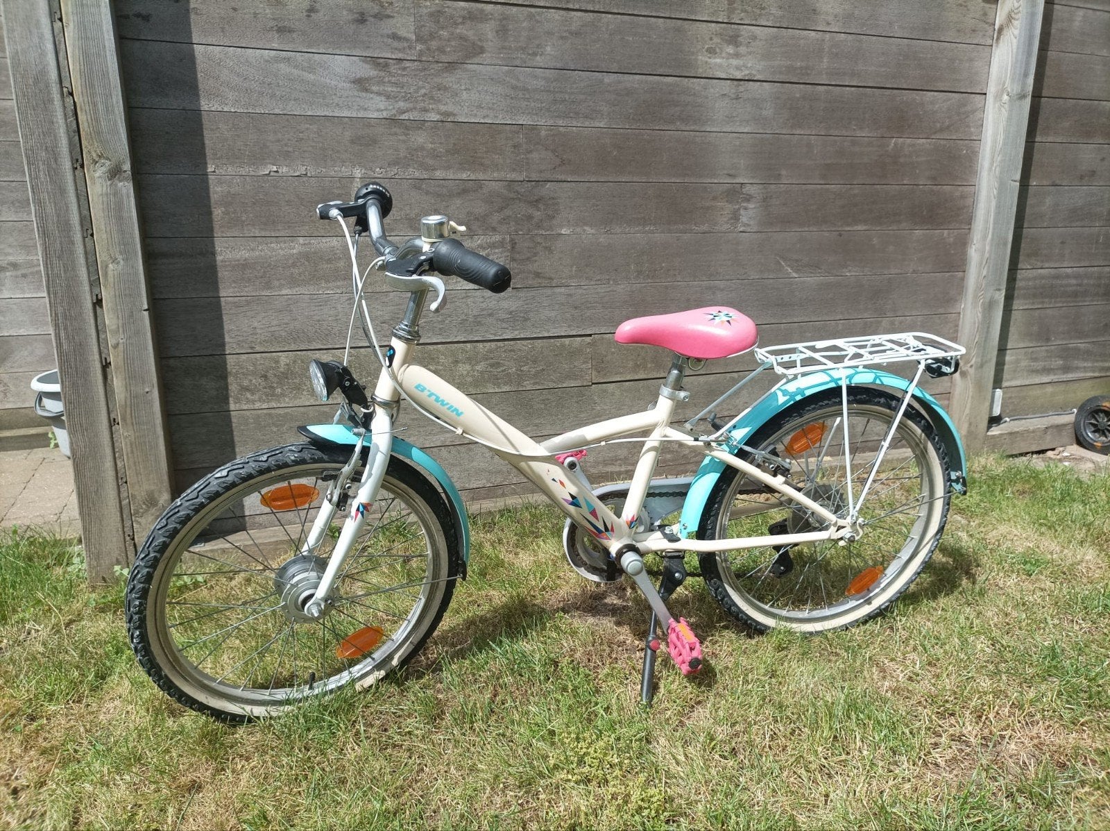 Kinderfiets meisje Decathlon 20 inch, Fietsen en Brommers, Ophalen, 20 inch
