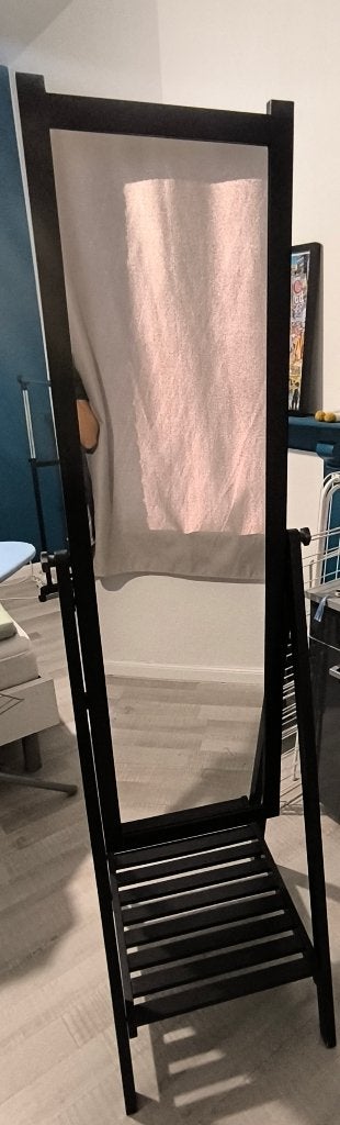 Miroir sur pied, Enlèvement, Comme neuf