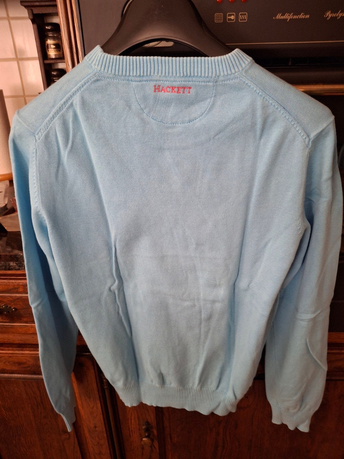 pull HACKETT maat 15-16 jaar, Enlèvement, Bleu